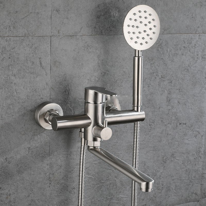 Skorter | Bathroom Bathtub Faucet Lever Handheld Shower Bathtub Faucet