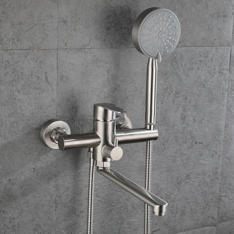 Skorter | Bathroom Bathtub Faucet Lever Handheld Shower Bathtub Faucet