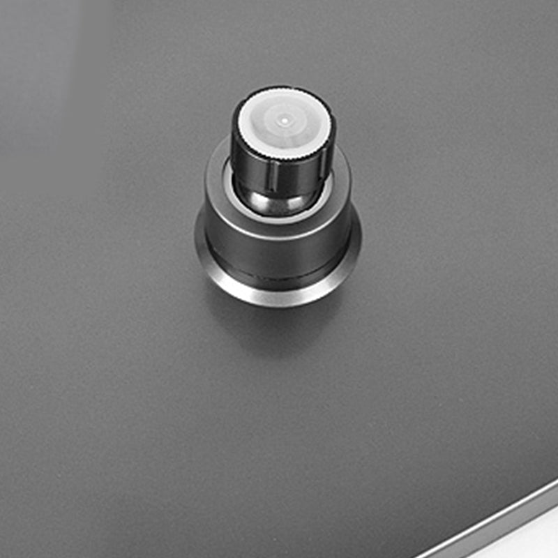 Skorter | Modern Gray Showerhead Combo Standard Spray Pattern Rectangular Large Showerhead