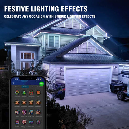 Skorter | Smart Rainbow LED Permanent Outdoor Light