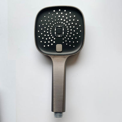Skorter | Black Large Shower Head Standard Spray Pattern with Hand Shower