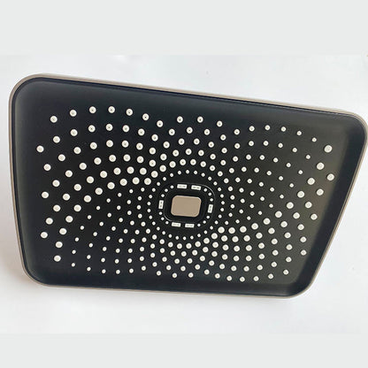 Skorter | Black Large Shower Head Standard Spray Pattern with Hand Shower