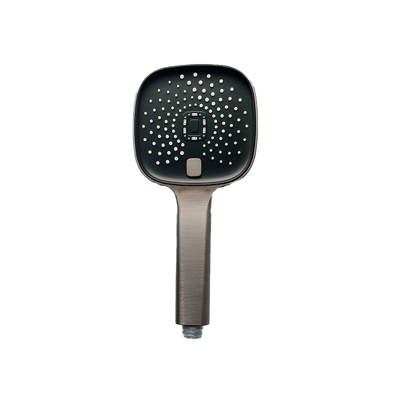 Skorter | Black Large Shower Head Standard Spray Pattern with Hand Shower