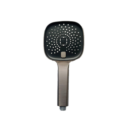 Skorter | Black Large Shower Head Standard Spray Pattern with Hand Shower