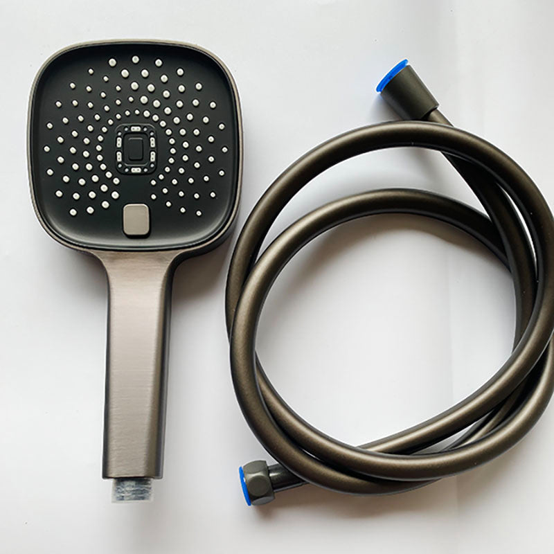 Skorter | Black Large Shower Head Standard Spray Pattern with Hand Shower