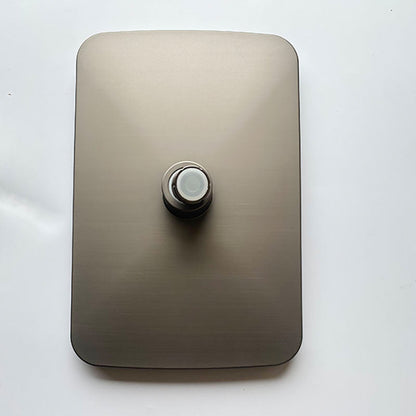 Skorter | Black Large Shower Head Standard Spray Pattern with Hand Shower