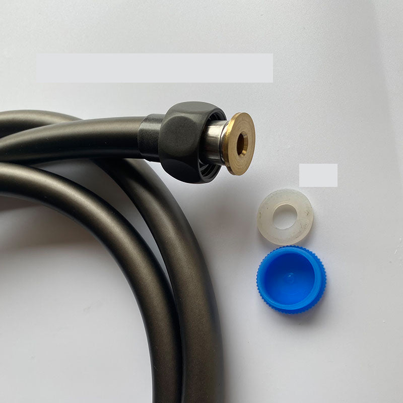 Skorter | Black Large Shower Head Standard Spray Pattern with Hand Shower