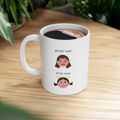 Skorter | and After Yoga Novelty Mug