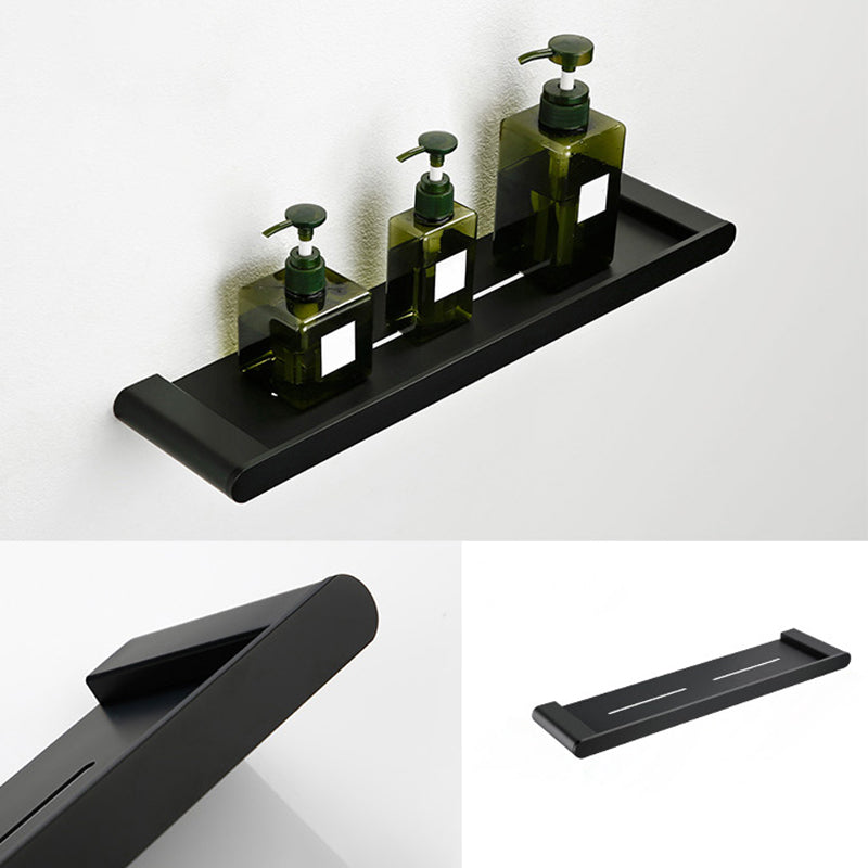 Skorter | Contemporary bathroom accessory single item or in set made of black metal