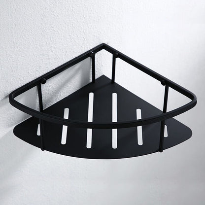 Skorter | Contemporary bathroom accessory single piece or in set made of black metal