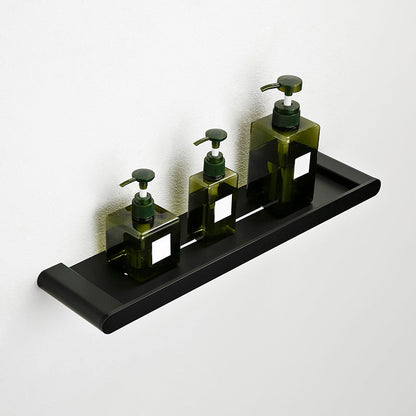 Skorter | Contemporary bathroom accessory single item or in set made of black metal