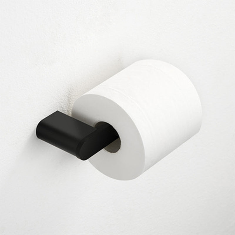 Skorter | Contemporary bathroom accessory single item or in set made of black metal
