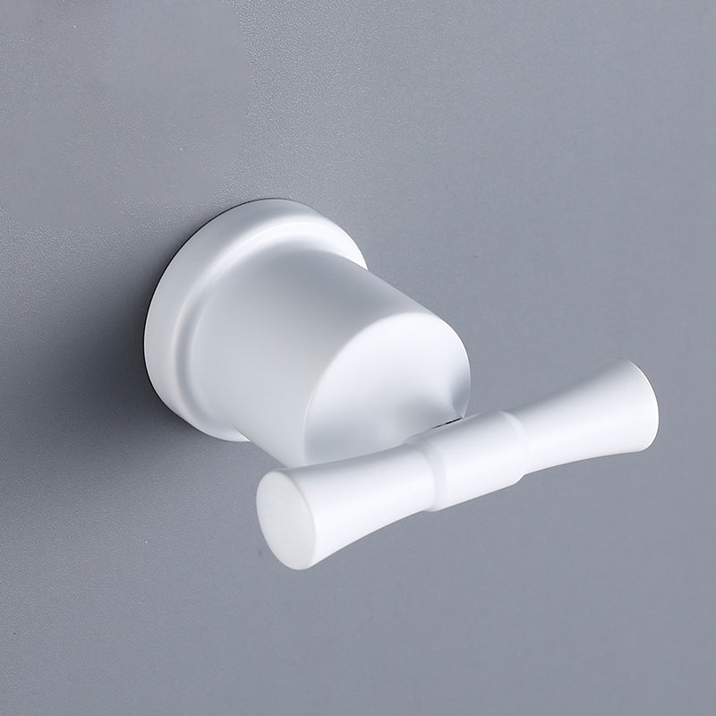 Skorter | Contemporary white bathroom accessories as a single piece or in a set