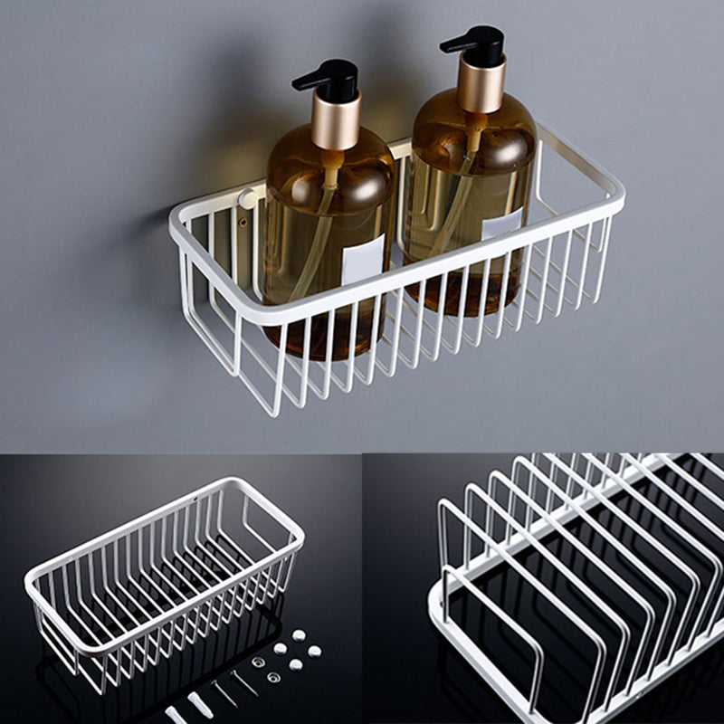 Skorter | Contemporary white bathroom accessories as a single piece or in a set