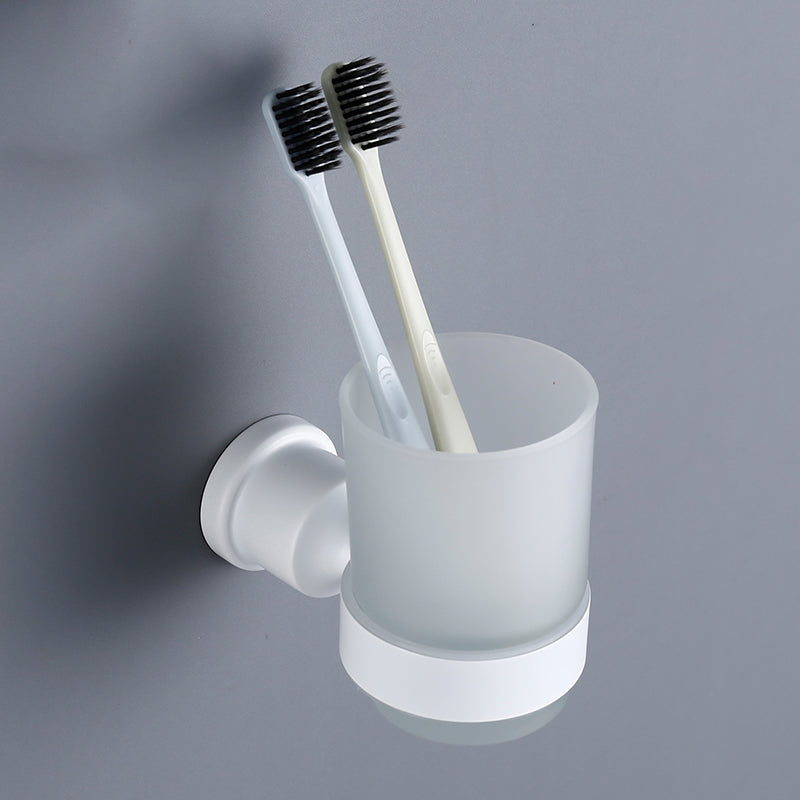 Skorter | Contemporary white bathroom accessories as a single piece or in a set