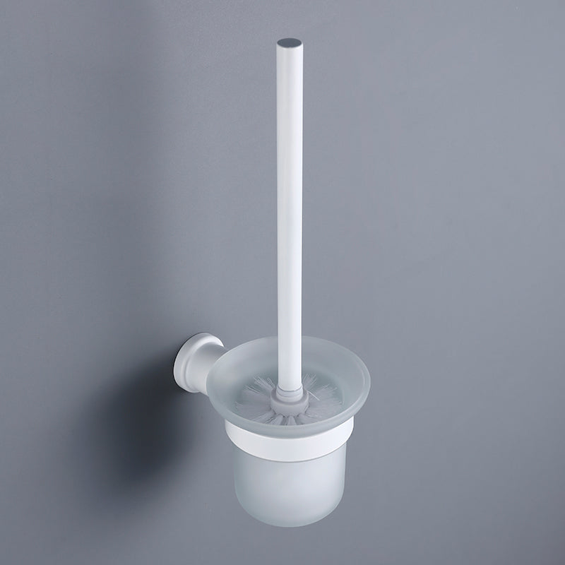 Skorter | Contemporary white bathroom accessories as a single piece or in a set