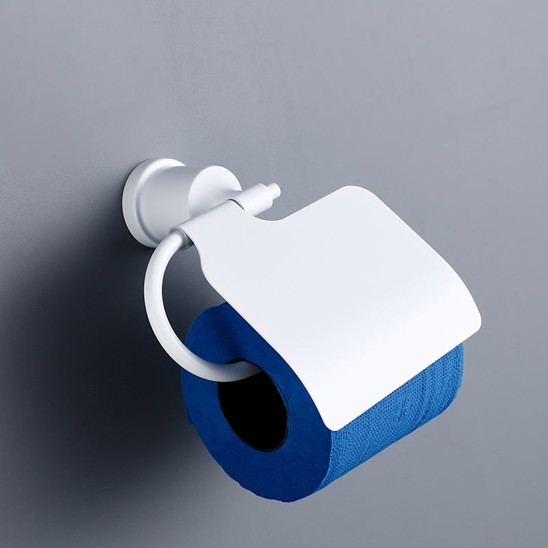 Skorter | Contemporary white bathroom accessories as a single piece or in a set