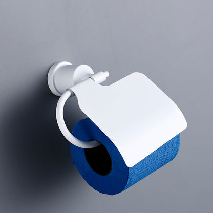 Skorter | Contemporary white bathroom accessories as a single piece or in a set