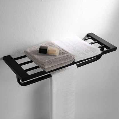 Skorter | Contemporary Bathroom Accessories As Individual Item Or As Set in Black