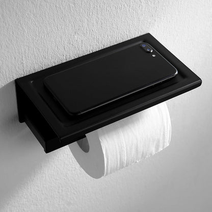 Skorter | Contemporary Bathroom Accessories As Individual Item Or As Set in Black
