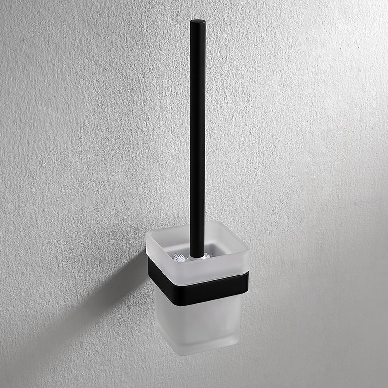 Skorter | Contemporary Bathroom Accessories As Individual Item Or As Set in Black