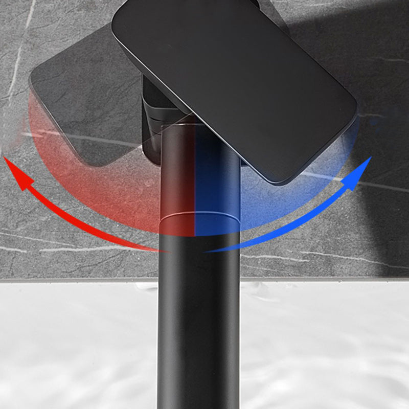 Skorter | Bathroom Vessel Water Faucet Lever Handle 1 Hole Vessel Sink Faucet