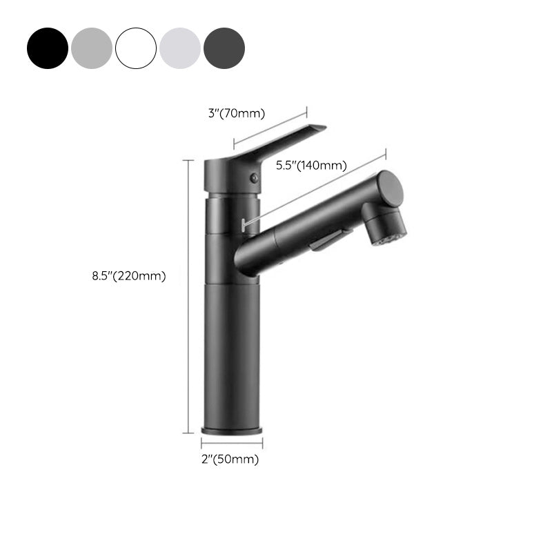 Skorter | Bathroom Vessel Water Faucet Lever Handle 1 Hole Vessel Sink Faucet