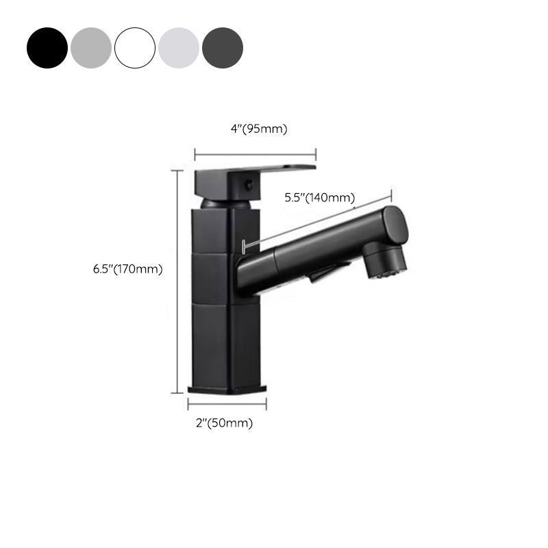 Skorter | Bathroom Vessel Water Faucet Lever Handle 1 Hole Vessel Sink Faucet
