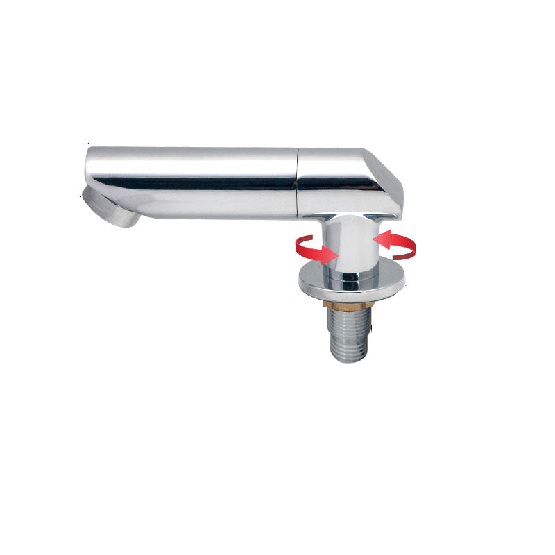 Skorter | Contemporary Bathroom Faucet Deck Mount Copper Low Arc Swivel Roman Bathtub Faucet Set