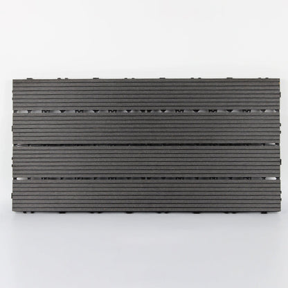 Skorter | 12" X 24" Deck/Pavement Floor Tiles 4-Slat Decking Tiles
