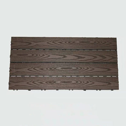 Skorter | 12" X 24" Deck/Pavement Floor Tiles 4-Slat Decking Tiles