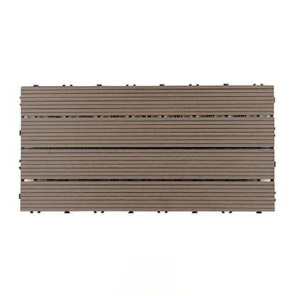 Skorter | 12" X 24" Deck/Pavement Floor Tiles 4-Slat Decking Tiles