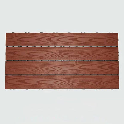 Skorter | 12" X 24" Deck/Pavement Floor Tiles 4-Slat Decking Tiles