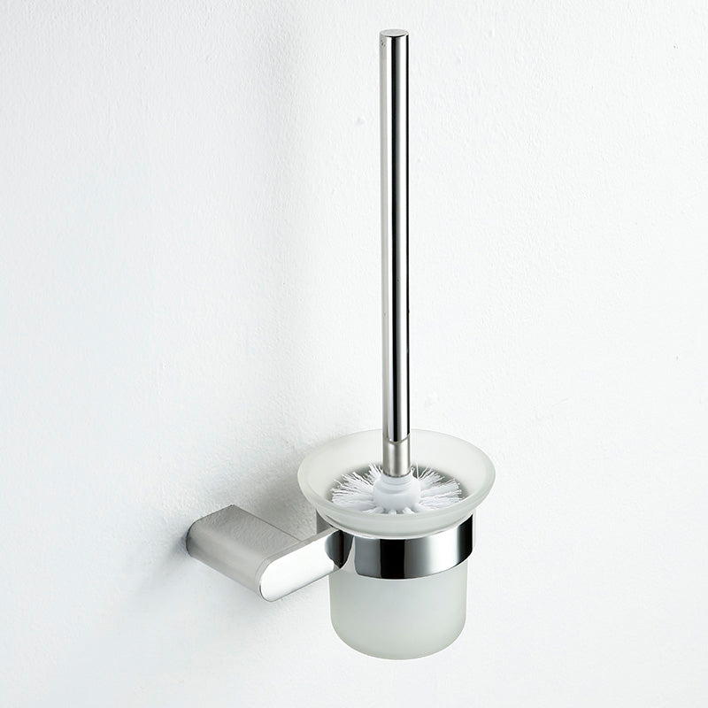 Skorter | Contemporary bathroom accessories single item or in set in silver