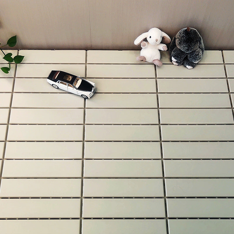 Skorter | 4-Slat 12" X 12" PVC Floor Tiles Connection Installation Floor Tiles