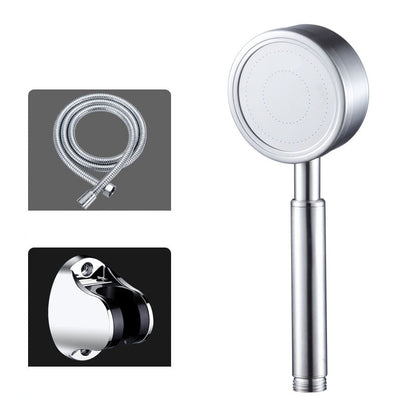 Skorter | Round Water Filtration Handheld Shower Medium Flow Stainless Steel Handheld Shower