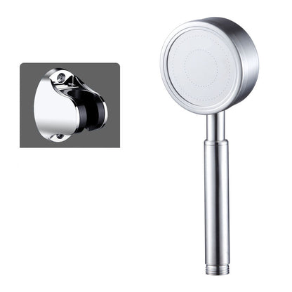 Skorter | Round Water Filtration Handheld Shower Medium Flow Stainless Steel Handheld Shower