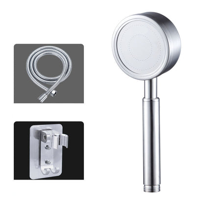 Skorter | Round Water Filtration Handheld Shower Medium Flow Stainless Steel Handheld Shower