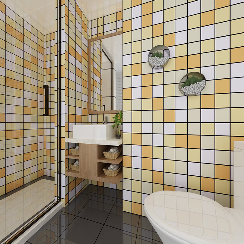 Skorter | Colorful Mosaic Peel & Stick Tiles Waterproof Shower Wallpaper