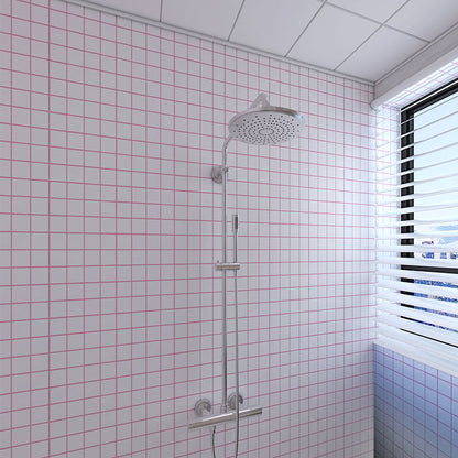 Skorter | Colorful Mosaic Peel & Stick Tiles Waterproof Shower Wallpaper