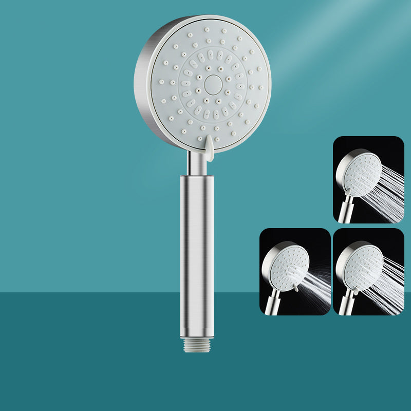 Skorter | Round self-cleaning hand shower adjustable spray pattern stainless steel hand shower
