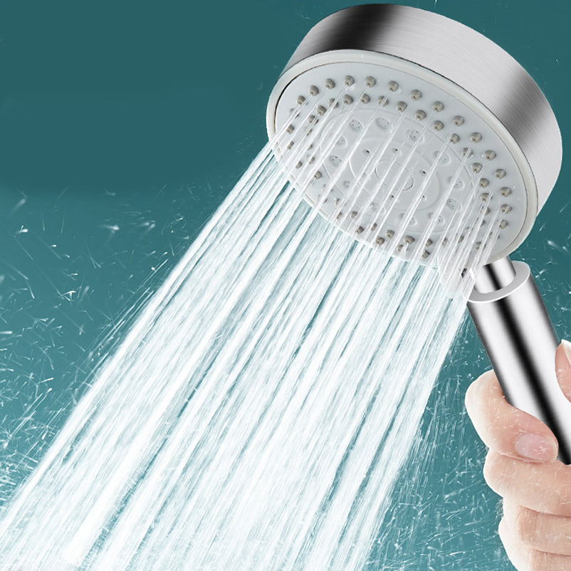 Skorter | Round self-cleaning hand shower adjustable spray pattern stainless steel hand shower