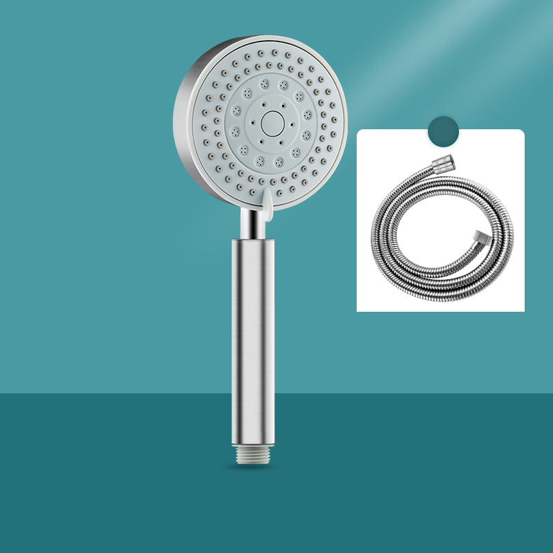 Skorter | Round self-cleaning hand shower adjustable spray pattern stainless steel hand shower