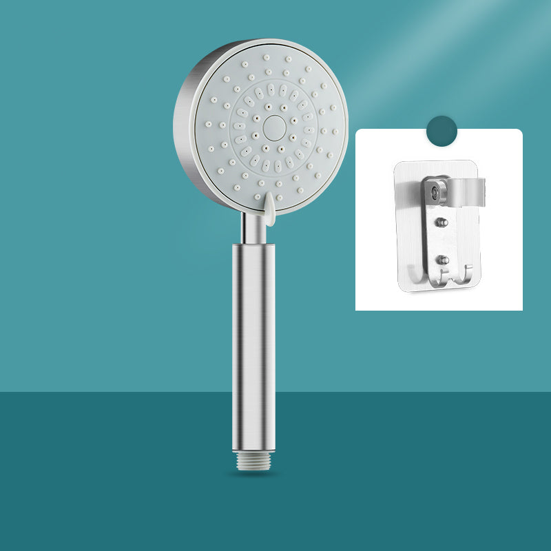 Skorter | Round self-cleaning hand shower adjustable spray pattern stainless steel hand shower