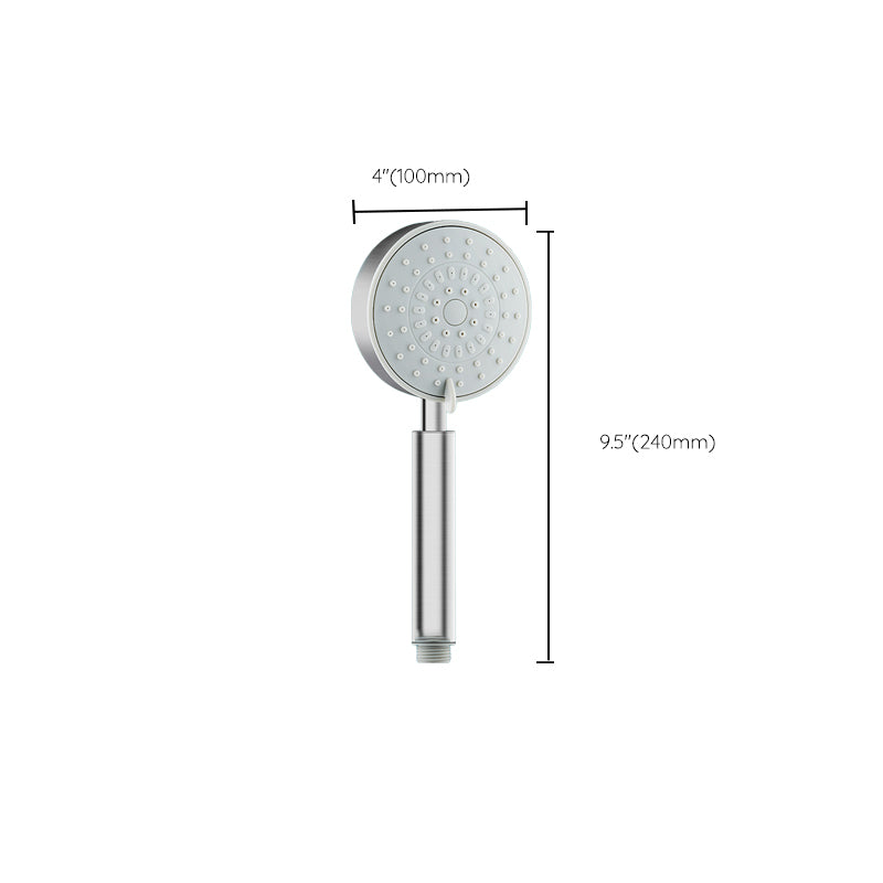 Skorter | Round self-cleaning hand shower adjustable spray pattern stainless steel hand shower