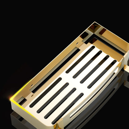 Skorter | 3-piece modern bathroom accessory set made of stainless steel, bathroom shelf