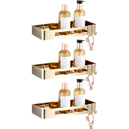 Skorter | 3-piece modern bathroom accessory set made of stainless steel, bathroom shelf