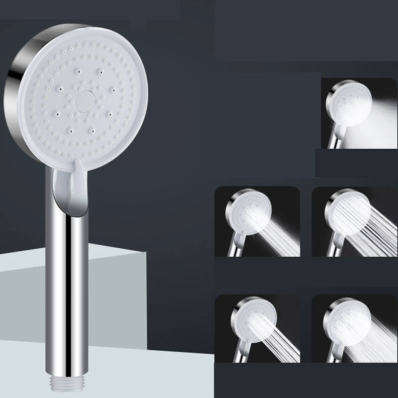 Skorter | Round Hand Shower Adjustable Spray Pattern Wall Mounted Shower Head
