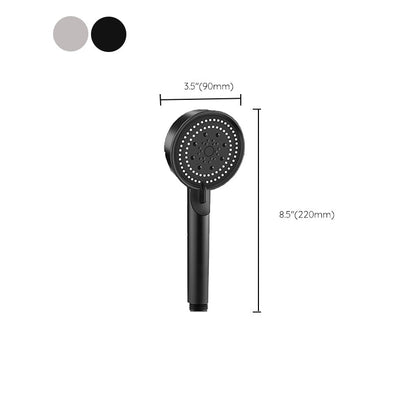 Skorter | Round Hand Shower Adjustable Spray Pattern Wall Mounted Shower Head