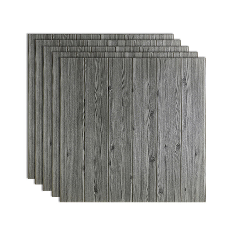 Skorter | Modern Imitation Wood Grain Wall Access Panel Peel-and-Stick Foam Back Panel